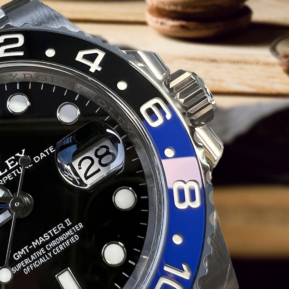 Batman vs Submariner Sizing: 40mm on 7-Inch Male Wrist