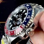 Pepsi Caseback: Laser-Etched Rolex Crown & Serial Code