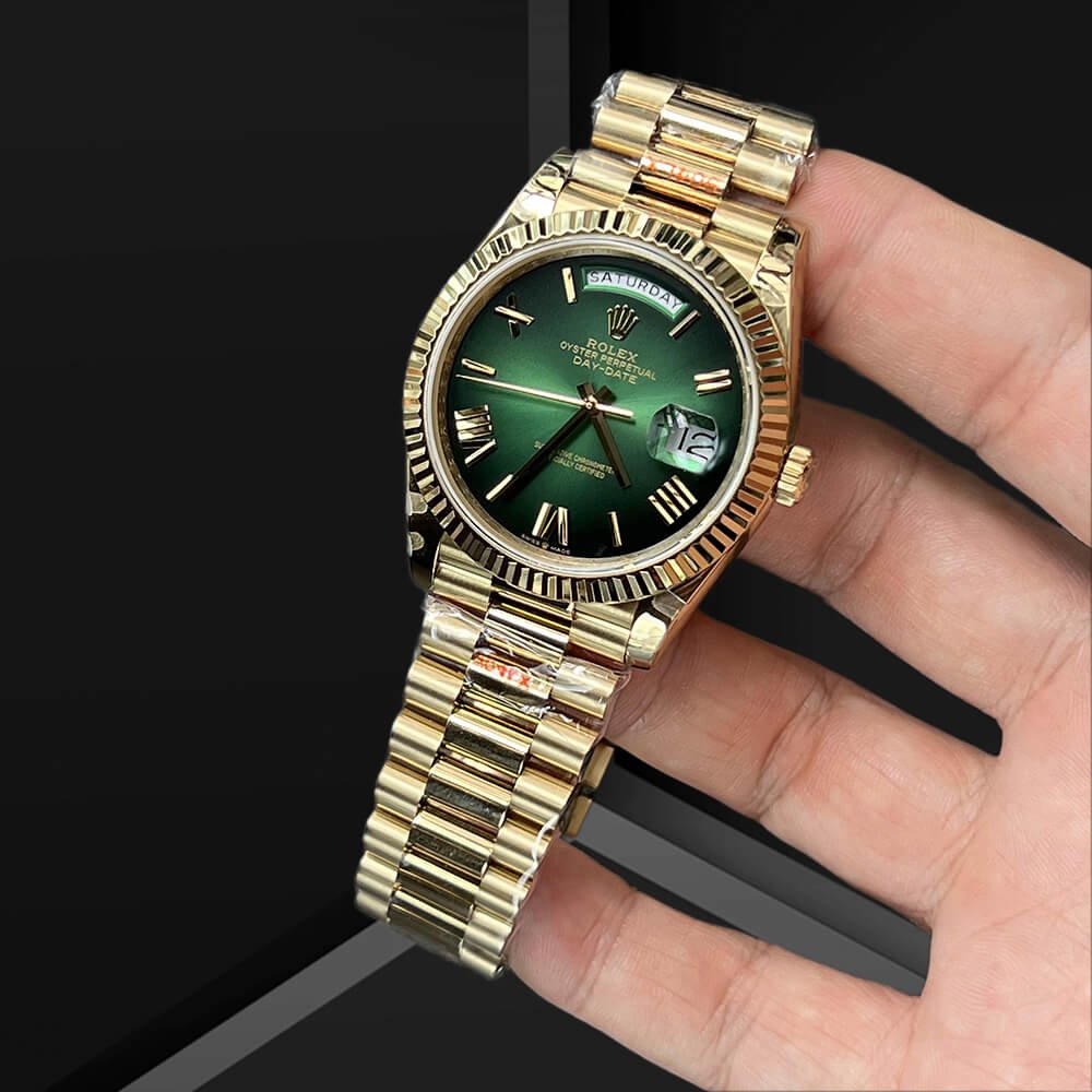 Green Rolex Dial Men’s Watch 228238-0069