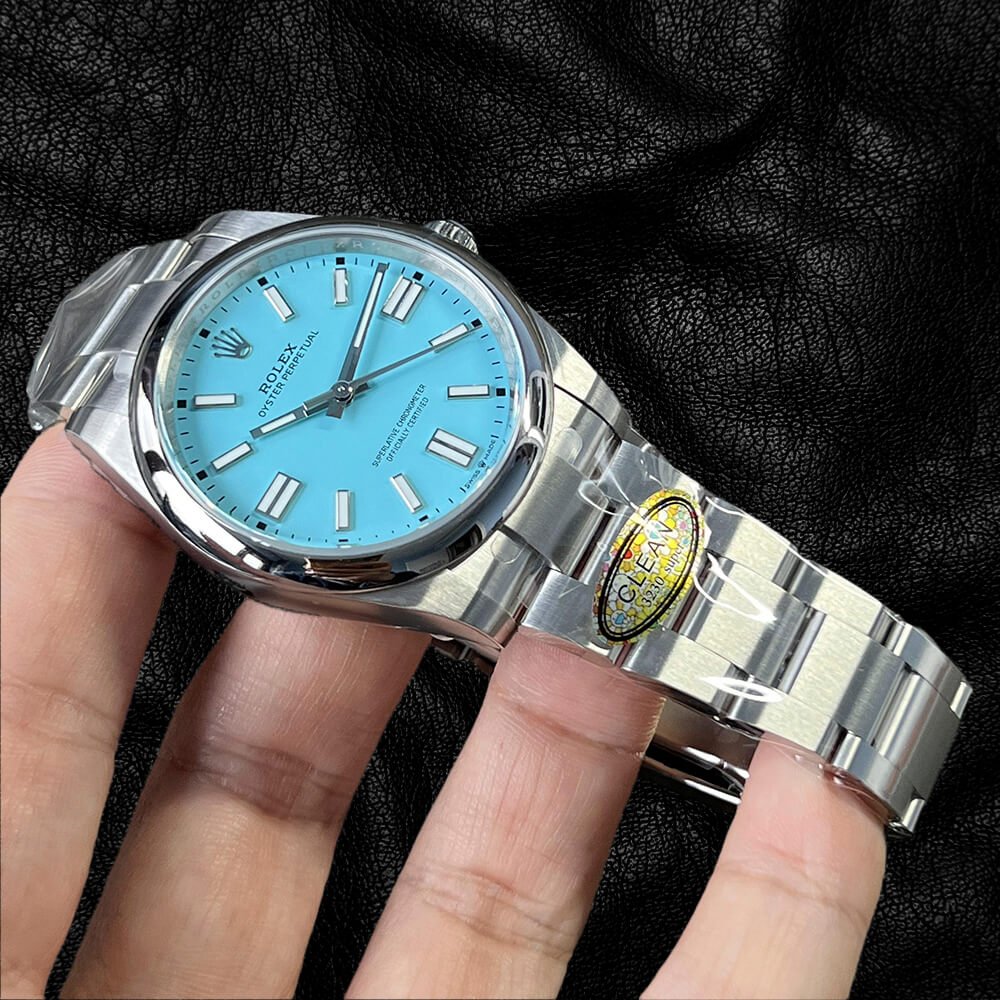 Rolex Tiffany Blue​ Precision 124300-0006 Automatic Movement