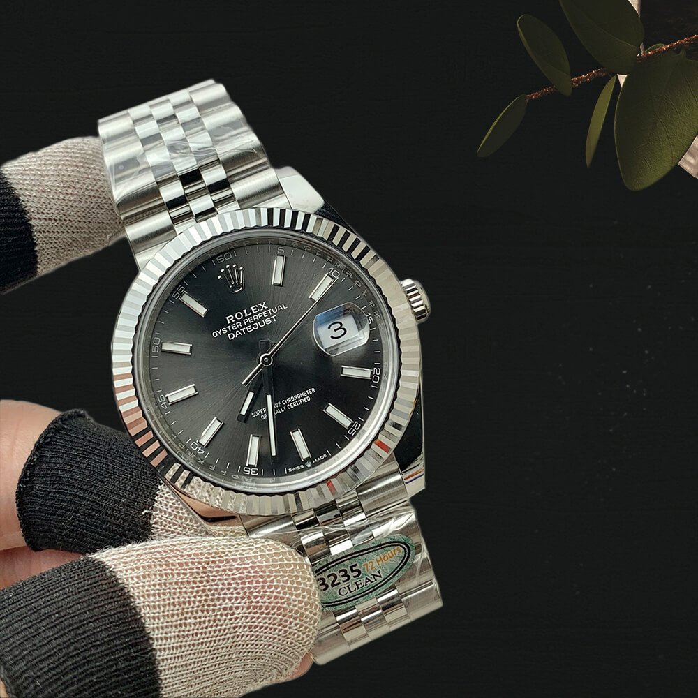 Stainless Steel Rolex 126334 Black Watch – Superlative Chronometer