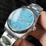 Rolex 124300-0006 Waterproof Turquoise Dial Design