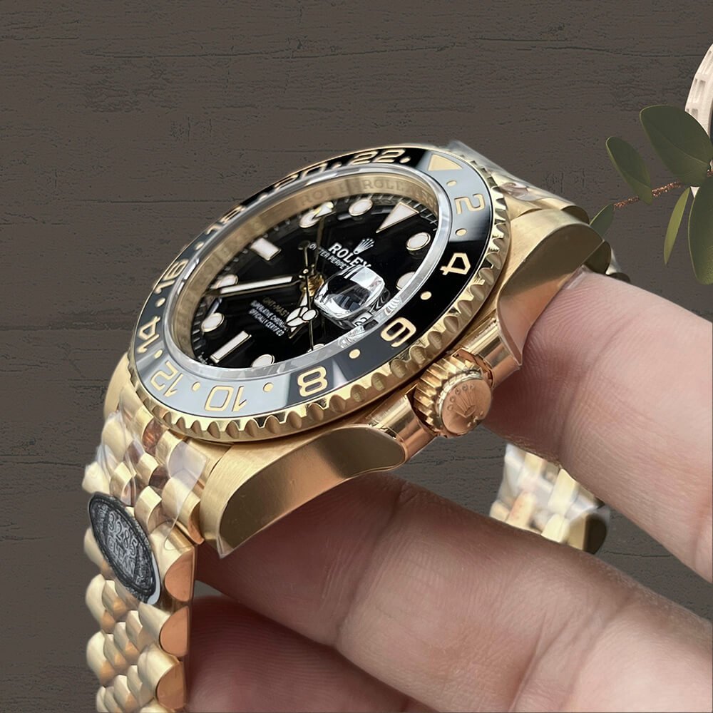 Rolex 40mm Watch with 18K Gold Oyster Bracelet