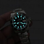 40mm Rolex 116610LN diver's timepiece with sapphire crystal