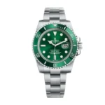 Rolex 116610LV Green Bezel Dive Watch with Oystersteel Bracelet