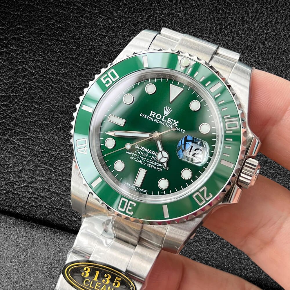 Rolex 116610LV Classic Dive Watch with Chromalight Display