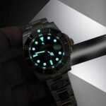 40mm Submariner 116613LN-0001 with unidirectional rotating bezel