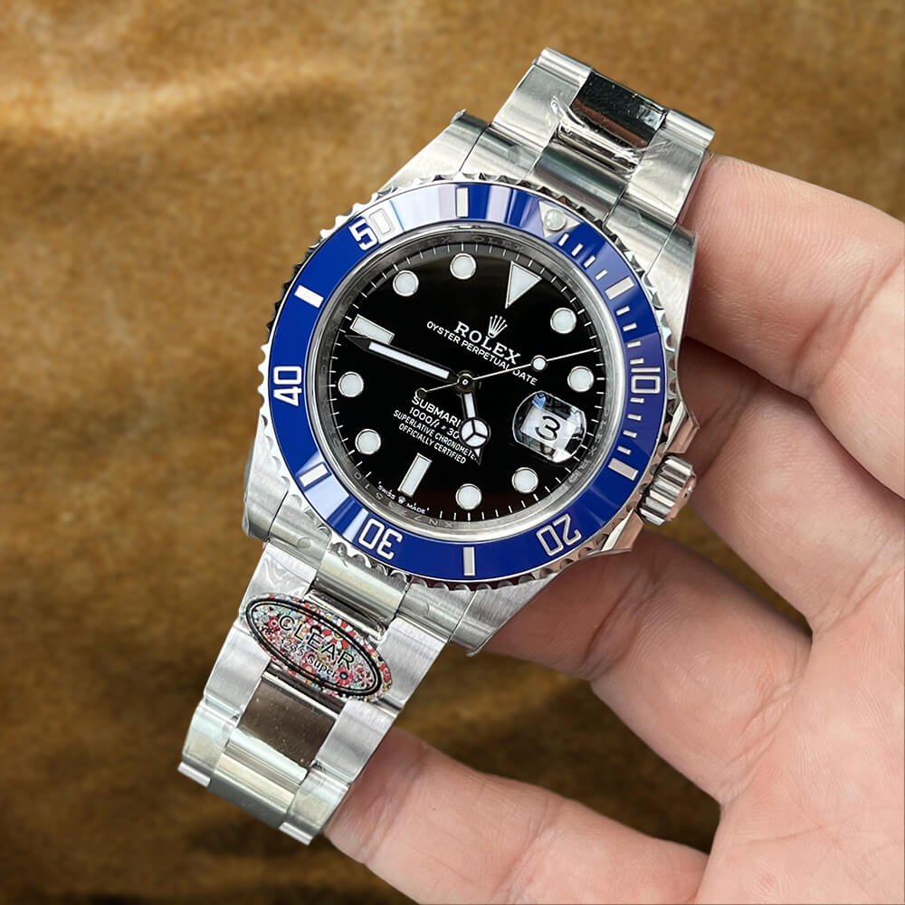 Rolex Blue 126619LB-0003 Unidirectional Rotatable Bezel Design