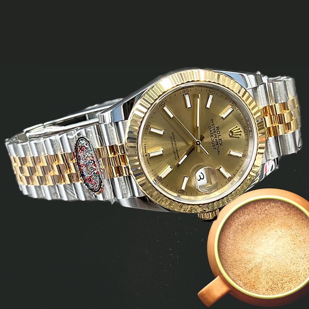 Rolex Datejust Silver Dial Two-Tone 41mm Watch