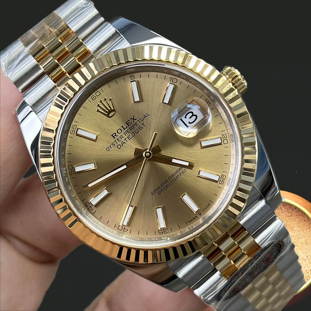 Rolex 126333-0010 Stainless Steel & Gold Design