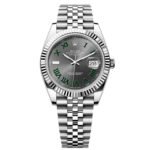 Rolex Datejust 41 Grey Dial Men's Luxury Watch with Jubilee Bracelet