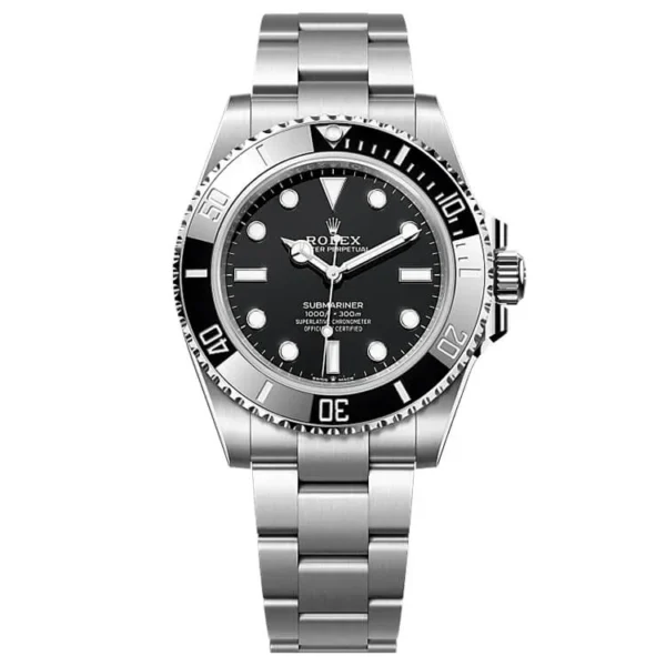 Rolex M114060-0001 Stainless Steel Men's Dive Watch with Black Dial